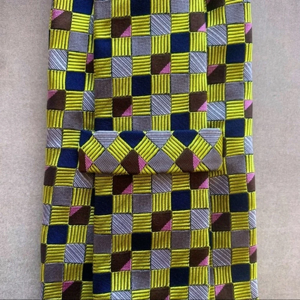 Drakes for Domenico Spano Handmade Silk Tie